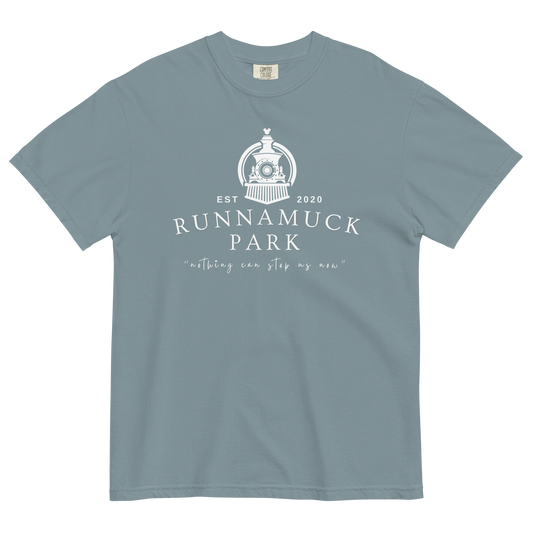 Runnamuck Park-ADULT Unisex garment-dyed heavyweight t-shirt