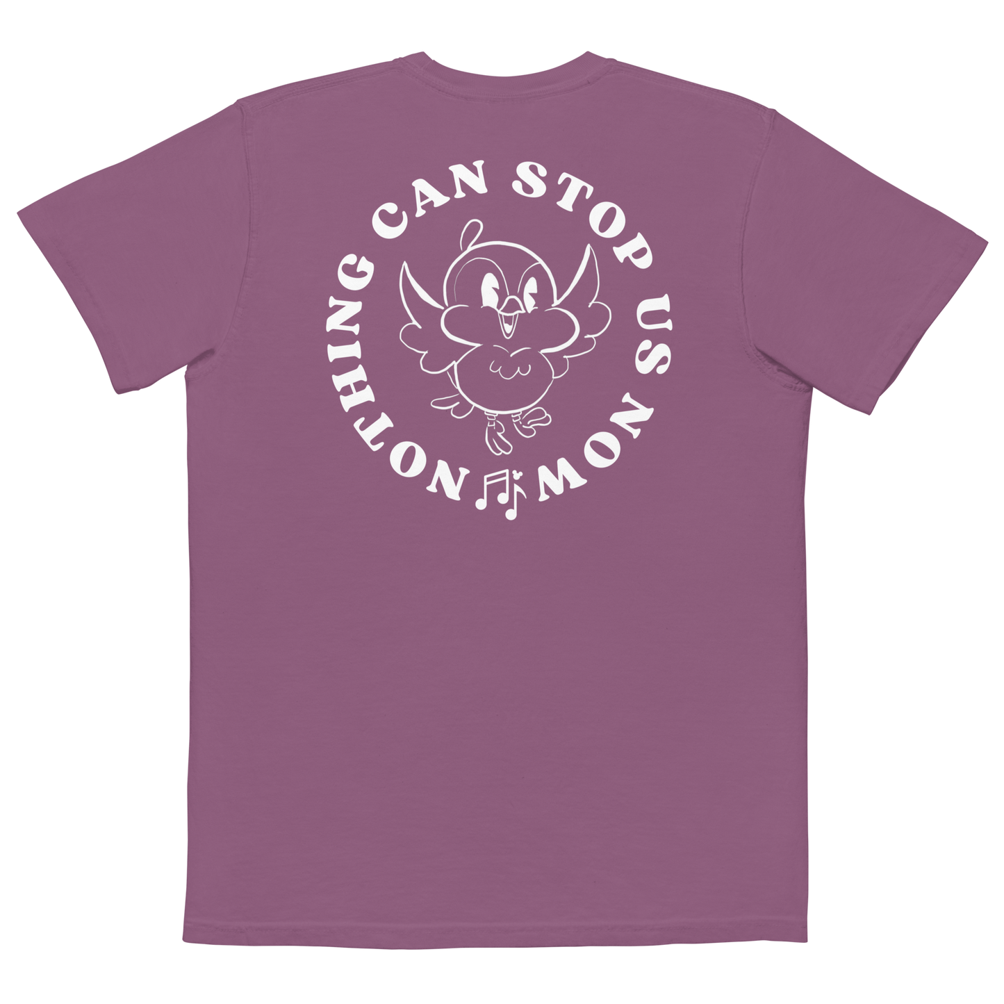 Nothing can stop us now- Adult Comfort Colors pocket t-shirt