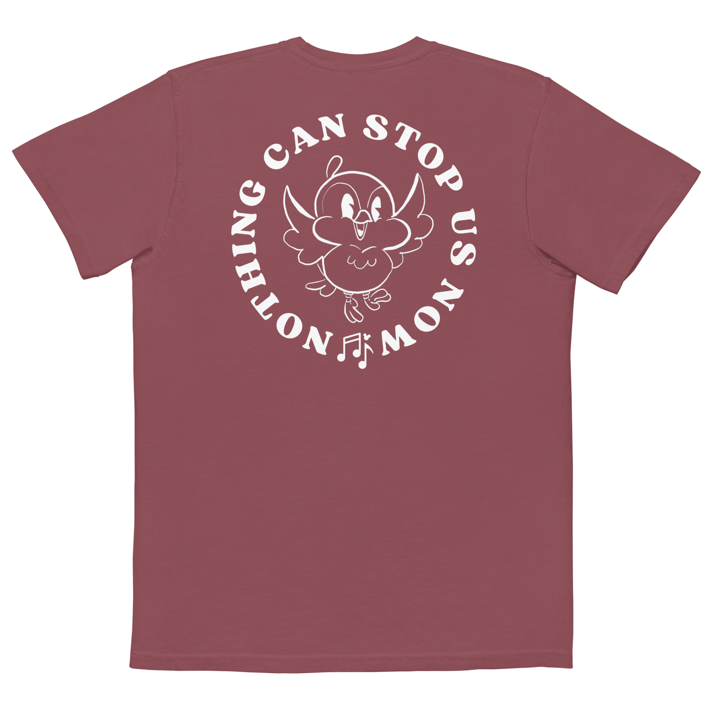 Nothing can stop us now- Adult Comfort Colors pocket t-shirt