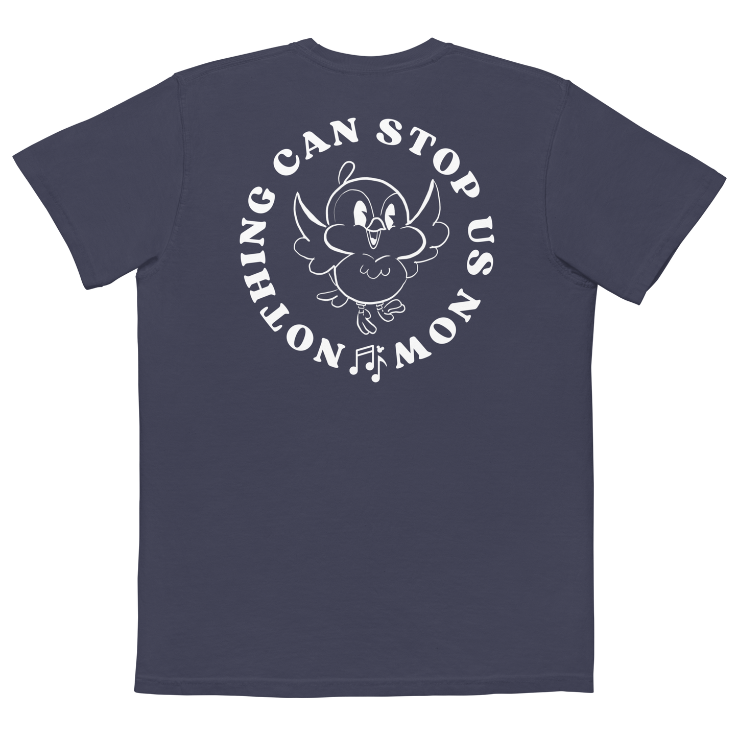 Nothing can stop us now- Adult Comfort Colors pocket t-shirt