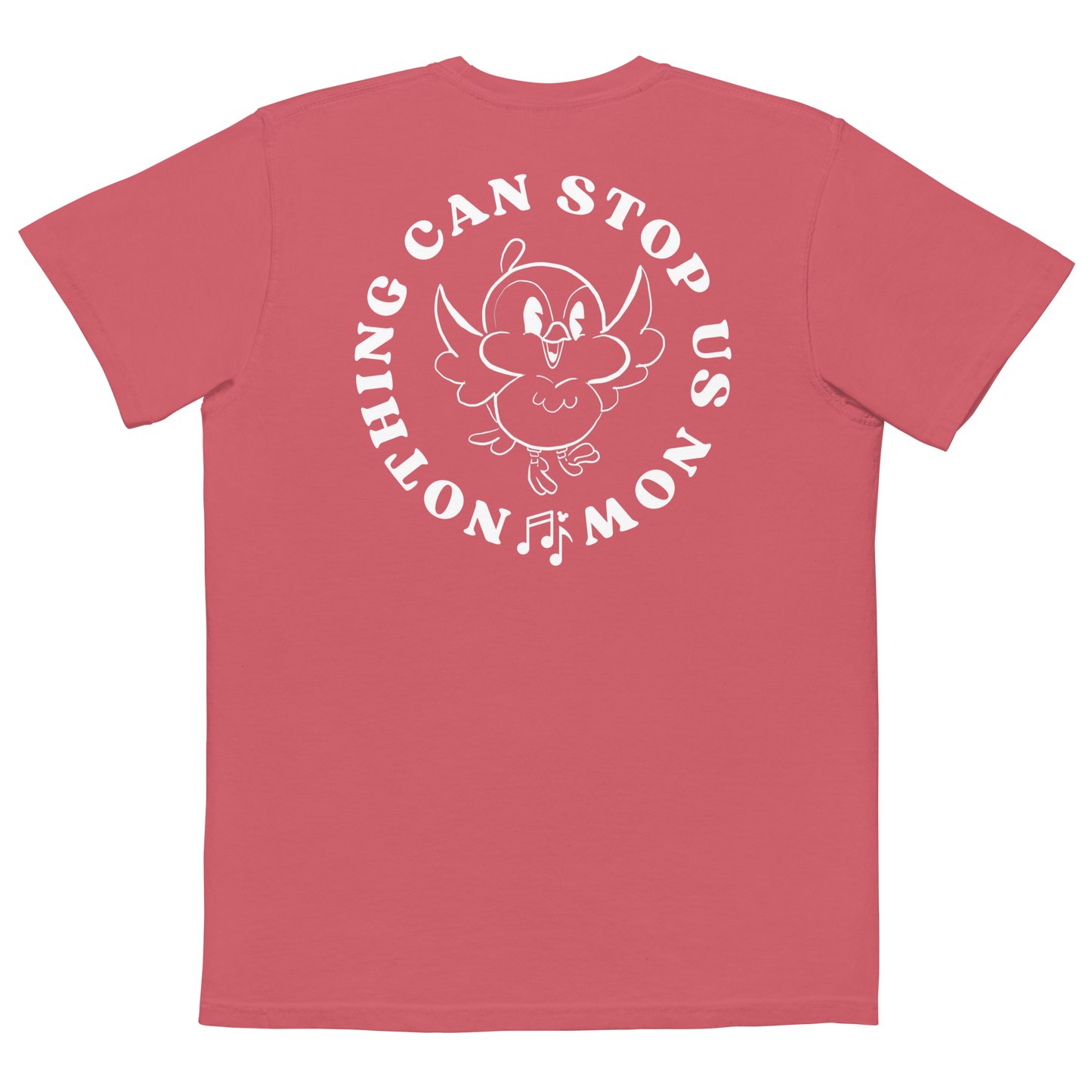 Nothing can stop us now- Adult Comfort Colors pocket t-shirt