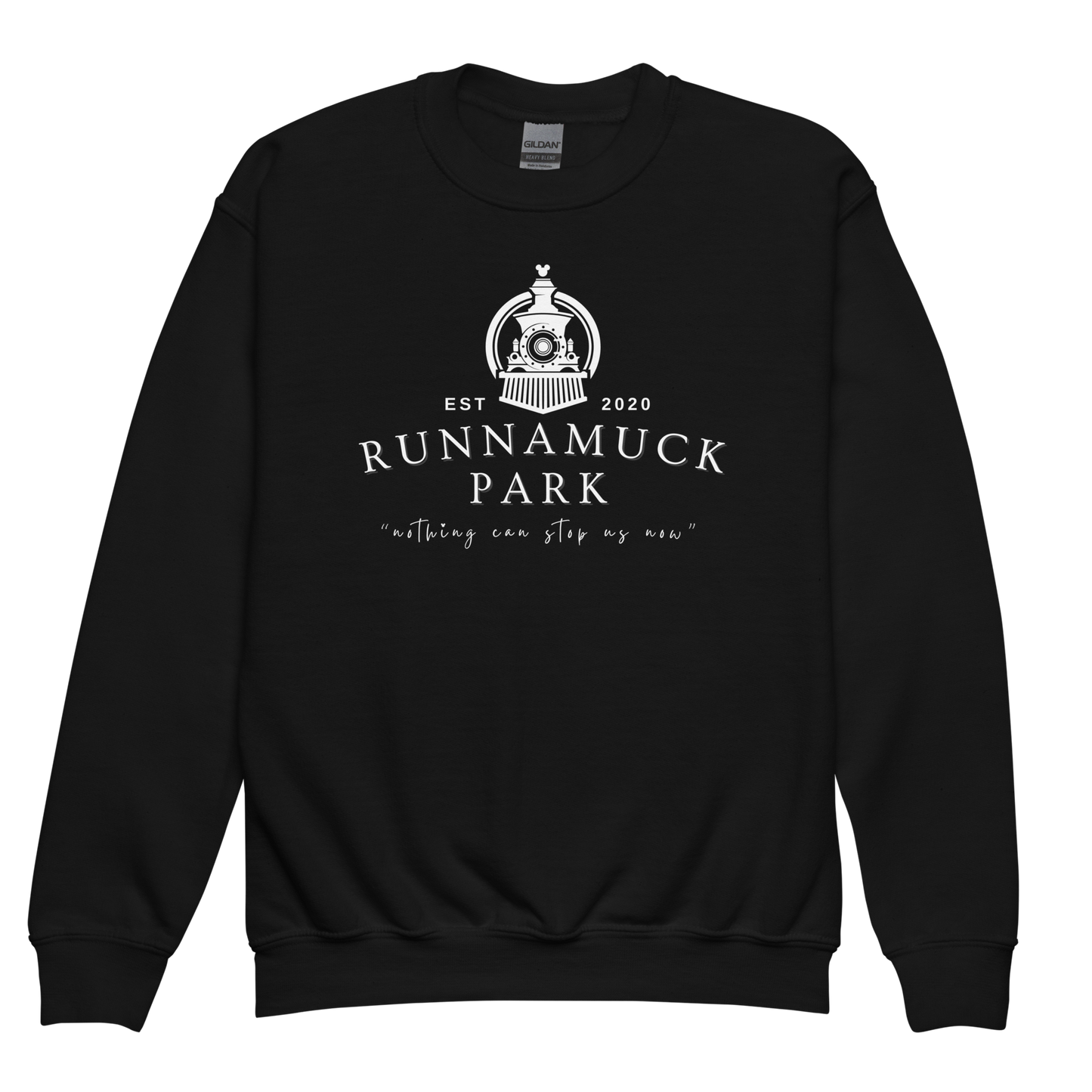 Runnamuck Park- Youth crewneck sweatshirt