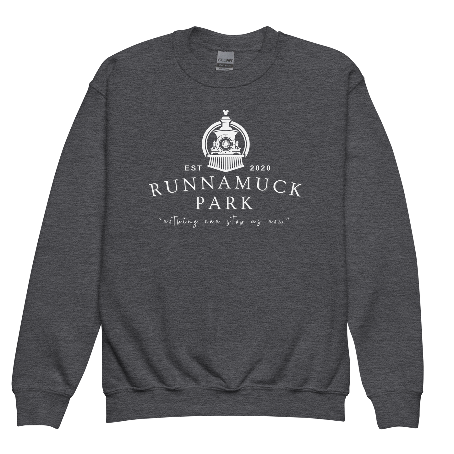 Runnamuck Park- Youth crewneck sweatshirt