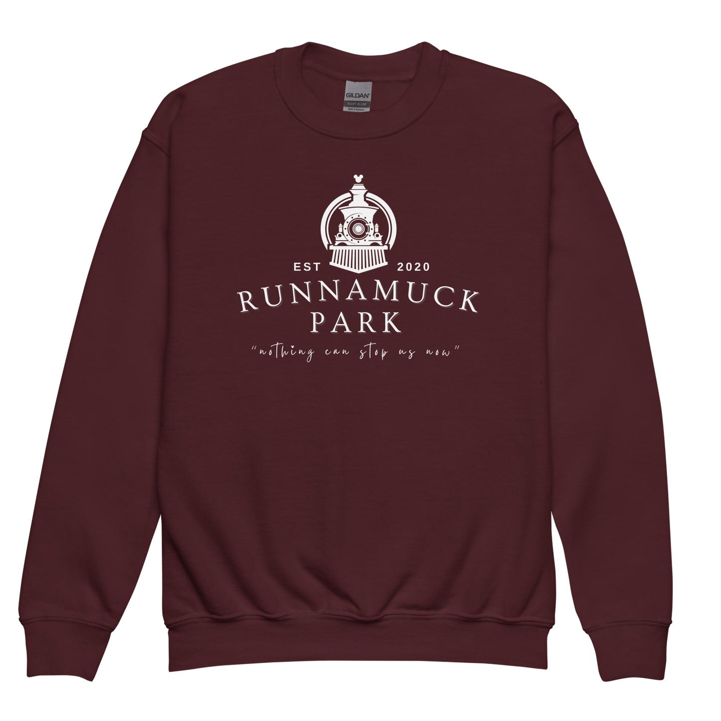 Runnamuck Park- Youth crewneck sweatshirt