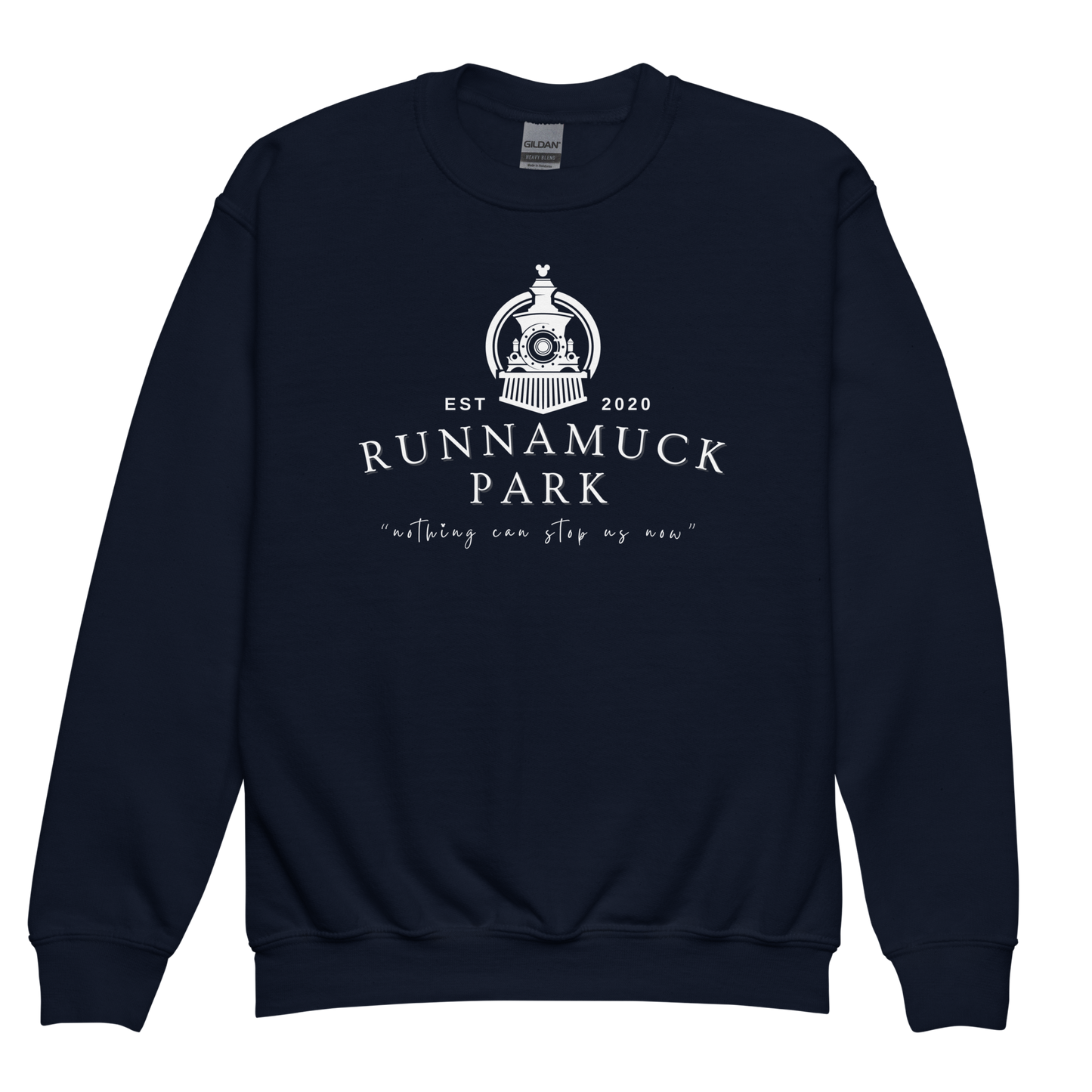 Runnamuck Park- Youth crewneck sweatshirt